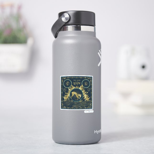 The Walk of the Qilin Golden Water Tapestry (HydroFlask)
