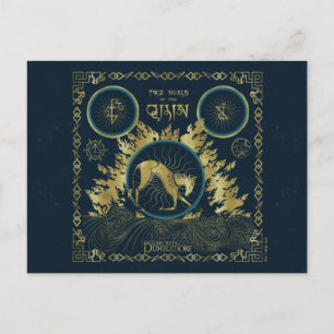 The Walk of the Qilin Golden Water Tapestry Postcard