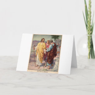 The walk to emmaus card