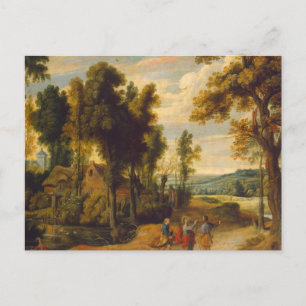 The Walk To Emmaus With Christ Postcard