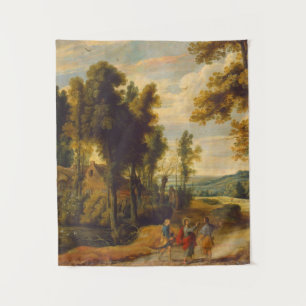 The Walk To Emmaus With Christ Tapestry