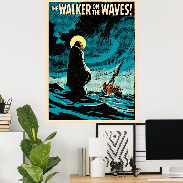 The Walker on the Waves Poster (Home Office)