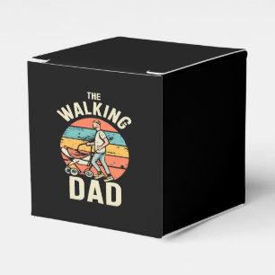 the walking dad favor box