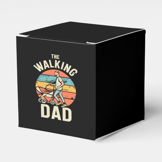 the walking dad favor box (Front Side)