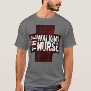 The Walking Nurse, Funny Zombie Style Halloween Gi T-Shirt