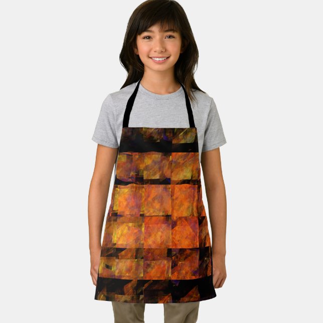 The Wall Abstract Art Apron (Insitu)