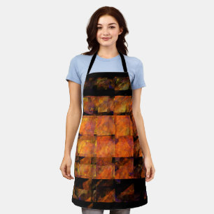 The Wall Abstract Art Apron