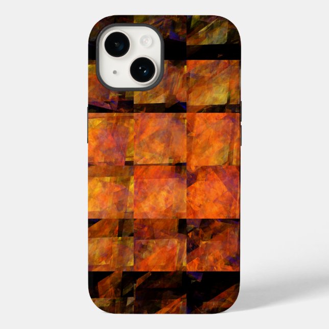 The Wall Abstract Art Case-Mate iPhone Case (Back)