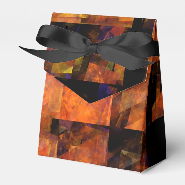The Wall Abstract Art Favor Box (Front Side)