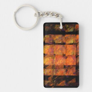 The Wall Abstract Art Keychain