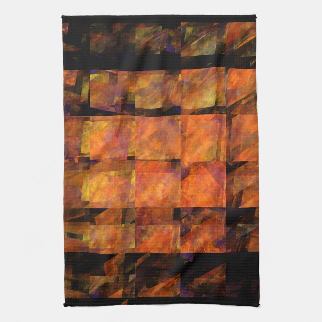 The Wall Abstract Art Kitchen Towel (Vertical)