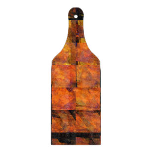 The Wall Abstract Art Paddle Cutting Board