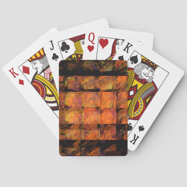 The Wall Abstract Art Playing Cards (Back)
