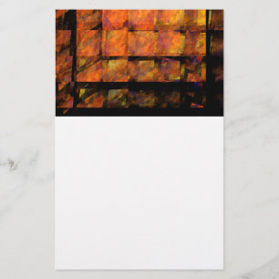 The Wall Abstract Art Stationery