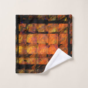 The Wall Abstract Art Wash Cloth