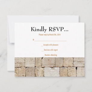 THE WALL Bar Bat Reply Card