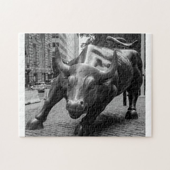 The Wall Street Bull New York. Jigsaw Puzzle (Horizontal)