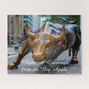 The Wall Street Bull New York.  Jigsaw Puzzle