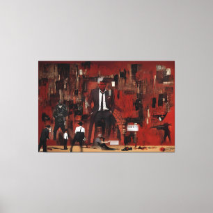The Wall - Tension's Shadow Canvas Print