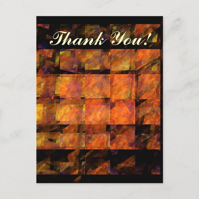 The Wall Thank You Postcard (Front)