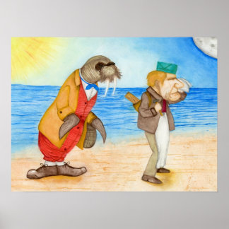 The Walrus and the Carpenter Poster