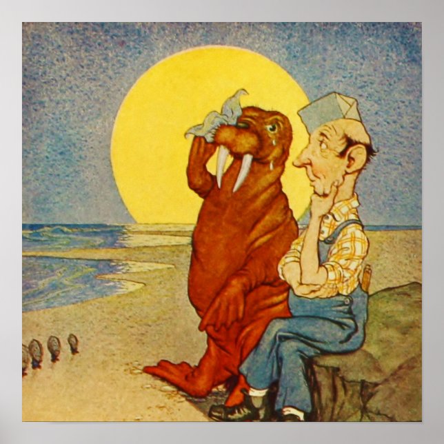 The Walrus and the Carpenter Poster (Front)