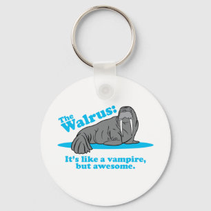 The Walrus Vampire Keychain