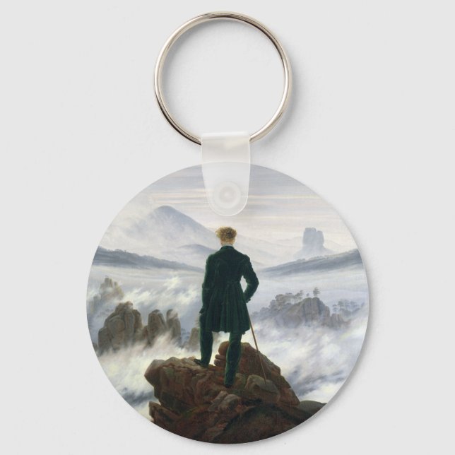 The Wanderer above the Sea of Fog Keychain (Front)