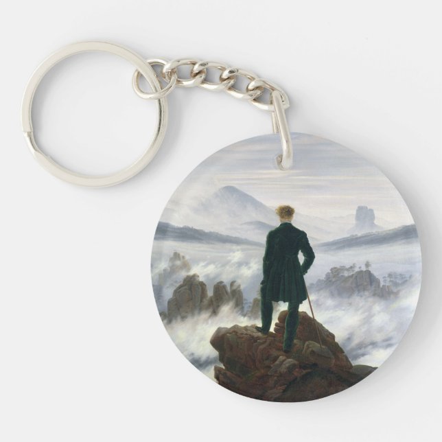 The Wanderer above the Sea of Fog Keychain (Front)