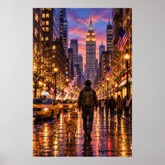 The Wanderer New York Poster