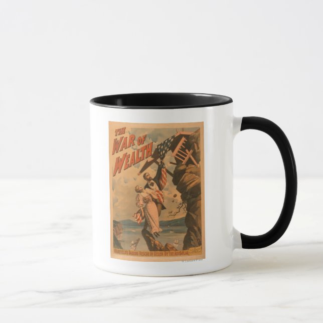 The War of Wealth Theatrical Poster Mug (Right)