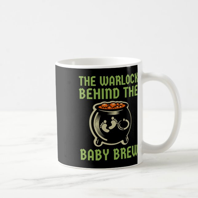 The Warlock Behind The Baby Halloween Costume  Coffee Mug (Right)