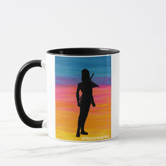 The Warrior Girl Way small Mug (Left)