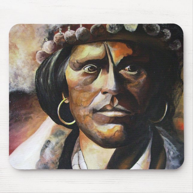 The Warrior Mouse Pad (Front)