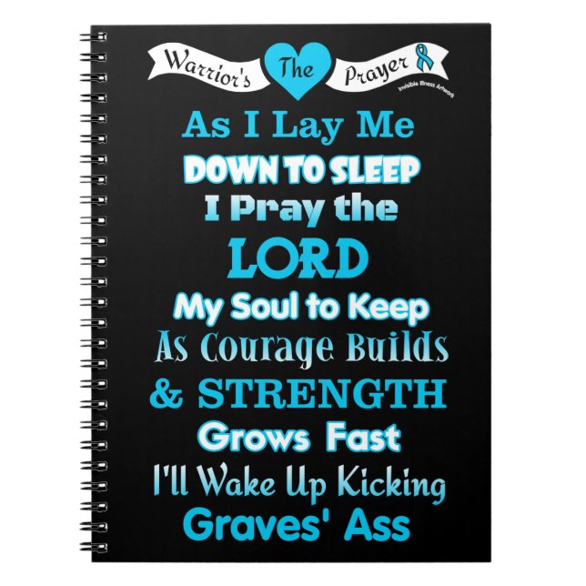 The Warrior's Prayer...Graves' Notebook (Front)