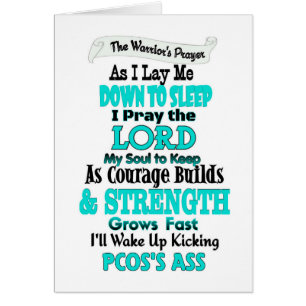 The Warrior's Prayer...PCOS