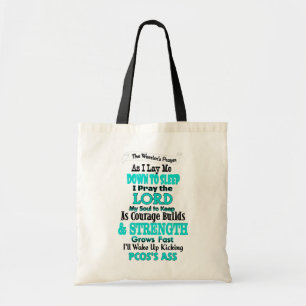 The Warrior's Prayer...PCOS Tote Bag