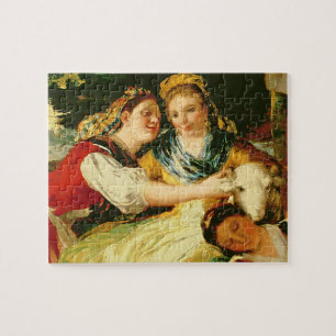 The Washerwomen, before 1780 Jigsaw Puzzle