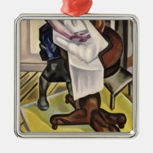 The Washing, before 1921 Metal Ornament
