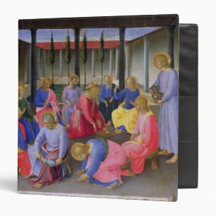 The Washing of the Feet, detail from panel three o Binder