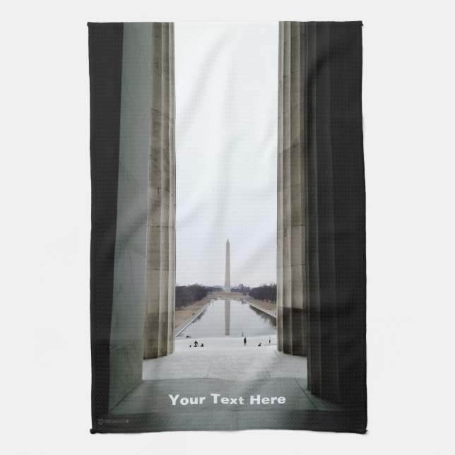 The Washington Monument Kitchen Towel (Vertical)
