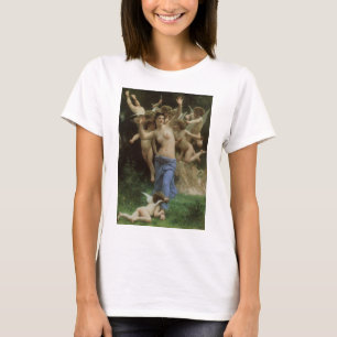 The Wasp's Nest by William Adolphe Bouguereau T-Shirt