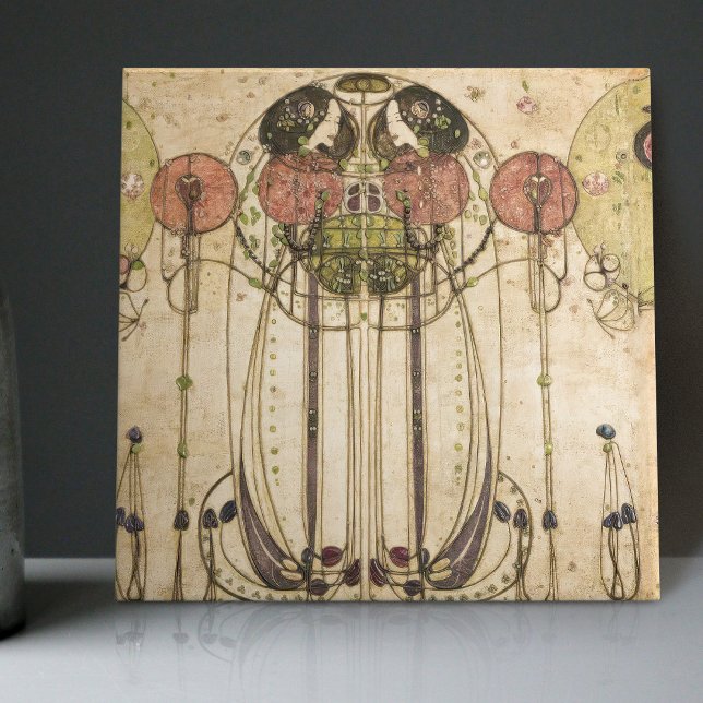 The Wassail Mackintosh Art Deco Wall Decor 2/3 Tile (Creator Uploaded)