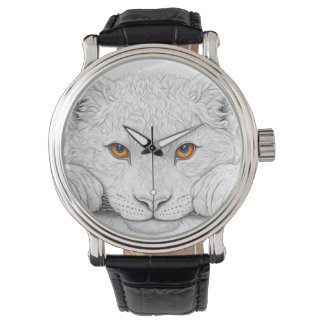 The watch is handmade with the image of animals 