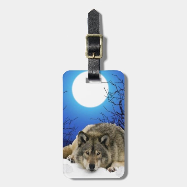 The Watcher Luggage Tag (Front Vertical)