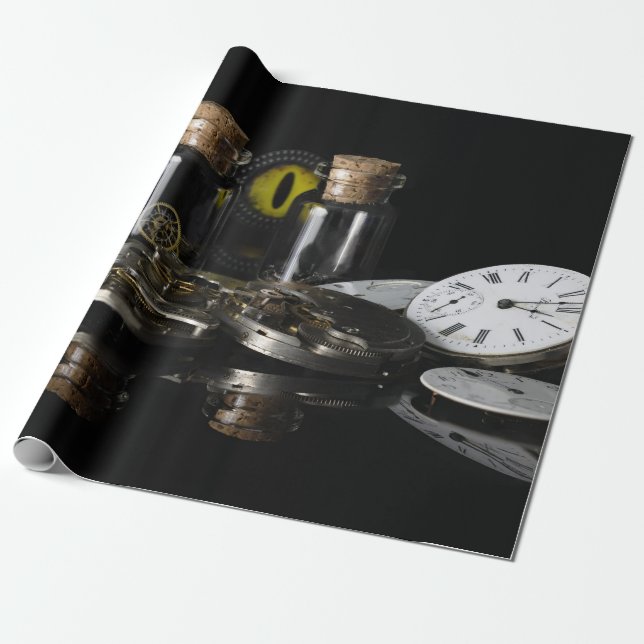 The Watchful Eye Wrapping Paper (Unrolled)