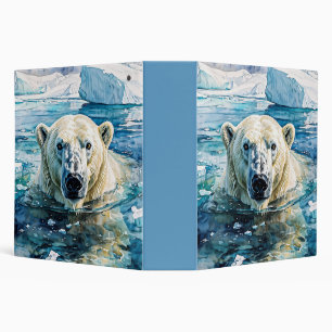 The Watchful Ice Guardian Binder