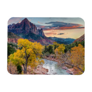 The Watchman in Autumn Magnet