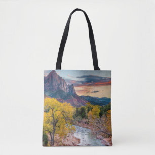 The Watchman in Autumn Tote Bag