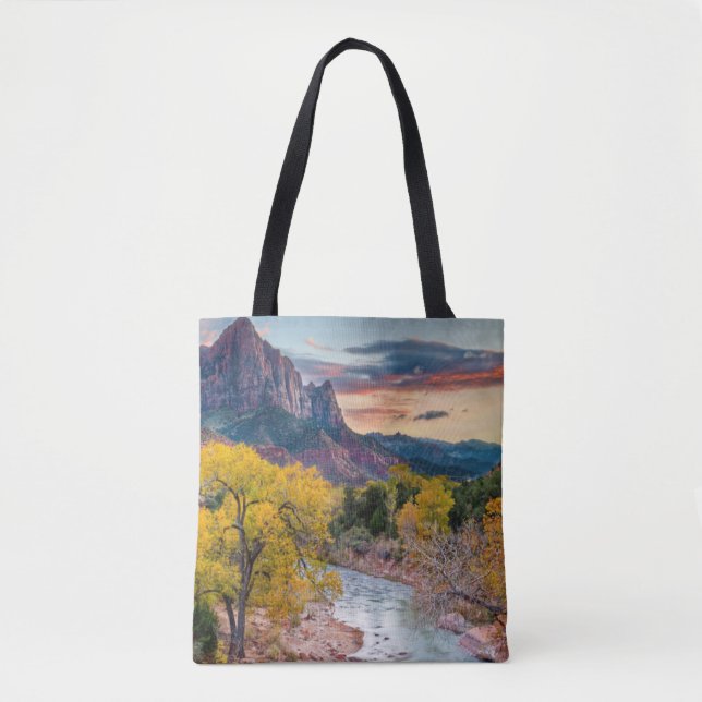 The Watchman in Autumn Tote Bag (Front)